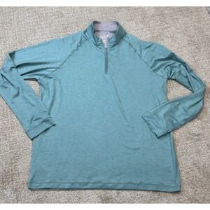 Johnnie-o Performance Long Sleeve 1/4 Zip Men's XL Has Logo Upf50 Sun Protection